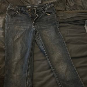 Old navy dark blue skinny jeans
